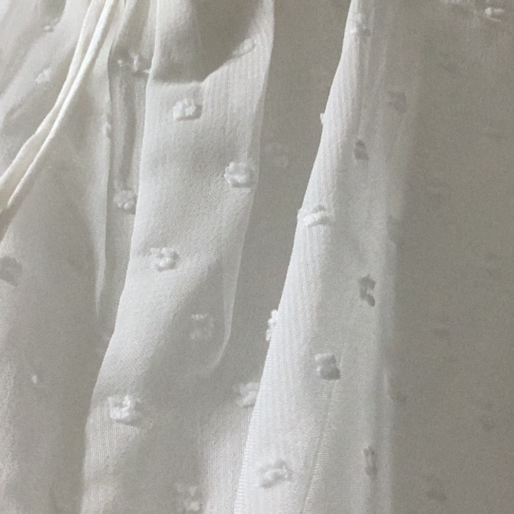 Petal & Pup Ivory Textured Dress - Picture 4 of 10
